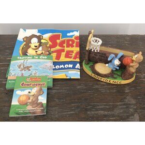 2002 Scripture Teachers Scripture Card Holder For Kids CONFIDENCE Bible Versus